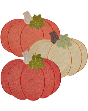 Fall Harvest Pumpkin Placemat