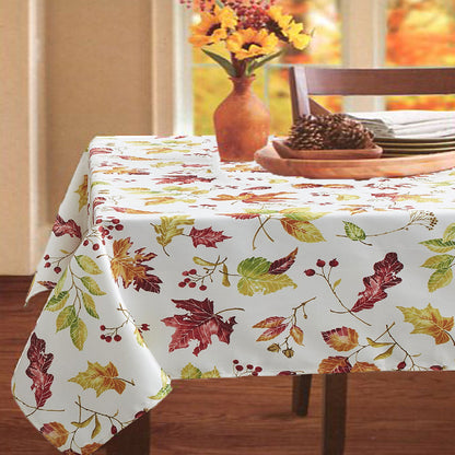 Leaves of Change Fabric Tablecloth