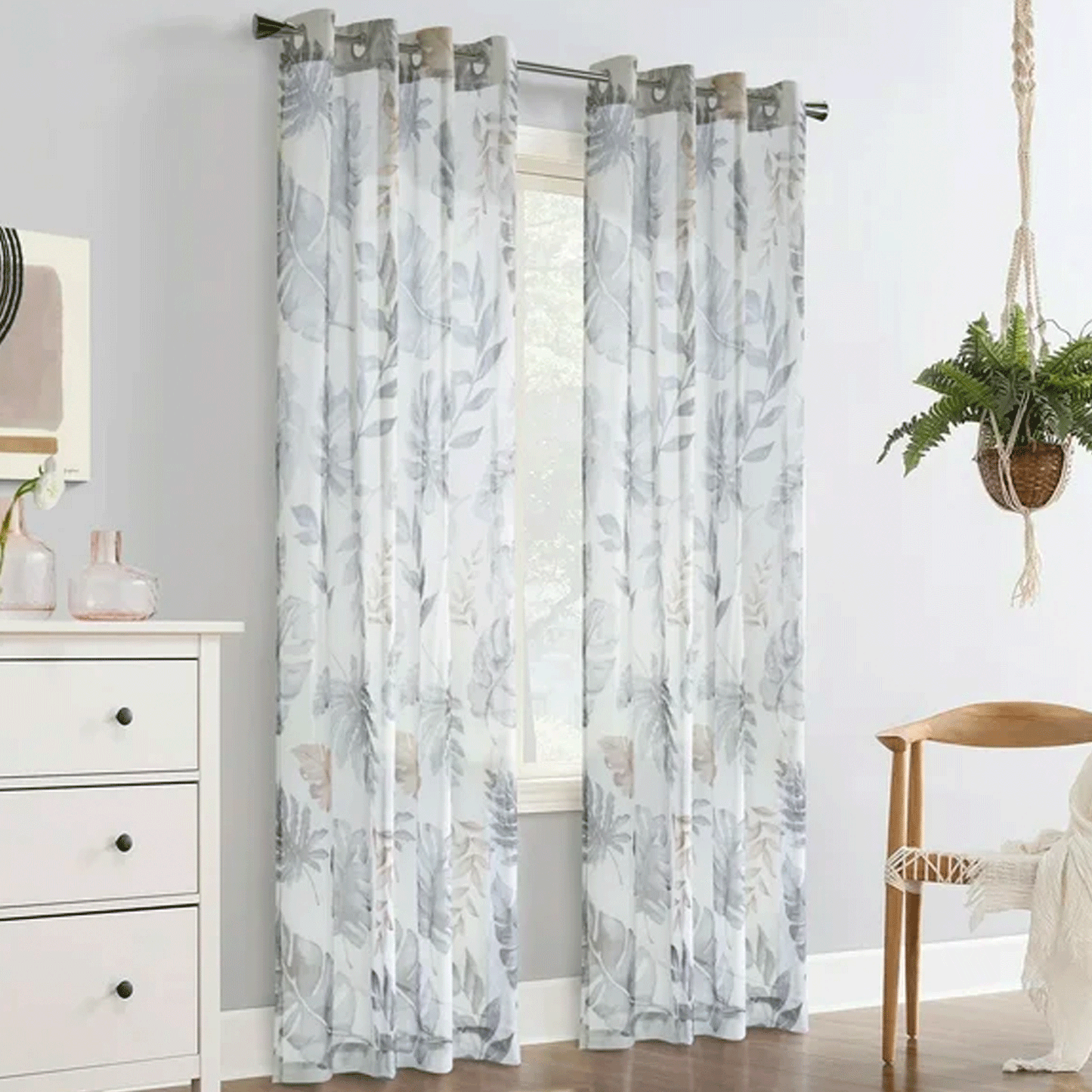 Alba Sheer Grommet Curtain Panel