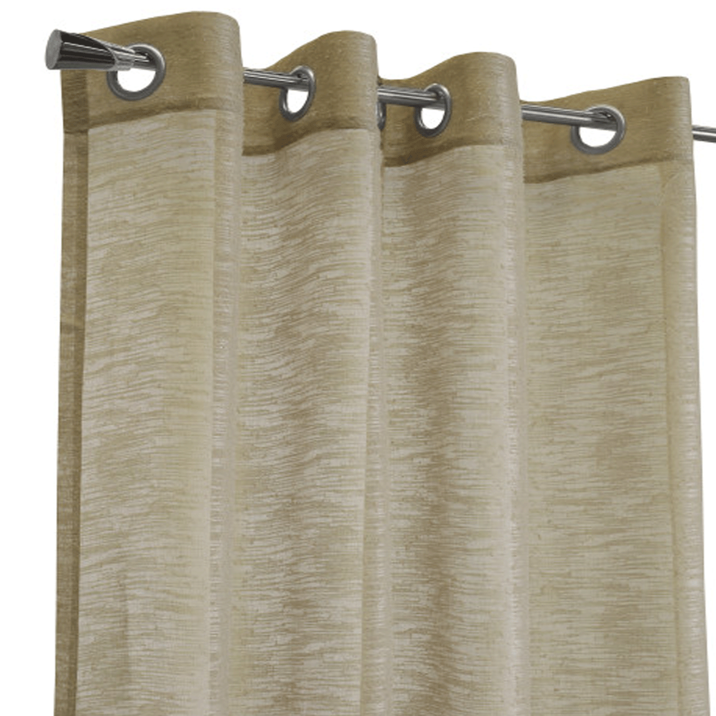 Boucle Sheer Grommet Curtain Panel