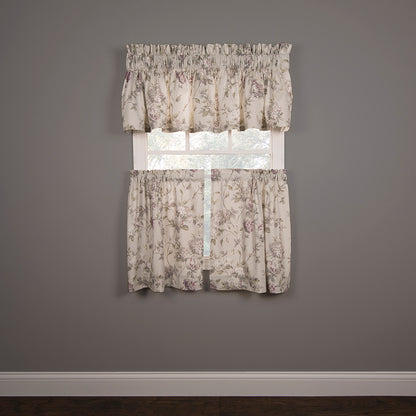 Abigail Tailored Tier Pair or Valance