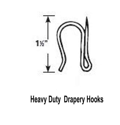 Drapery Pin for Regular Rods