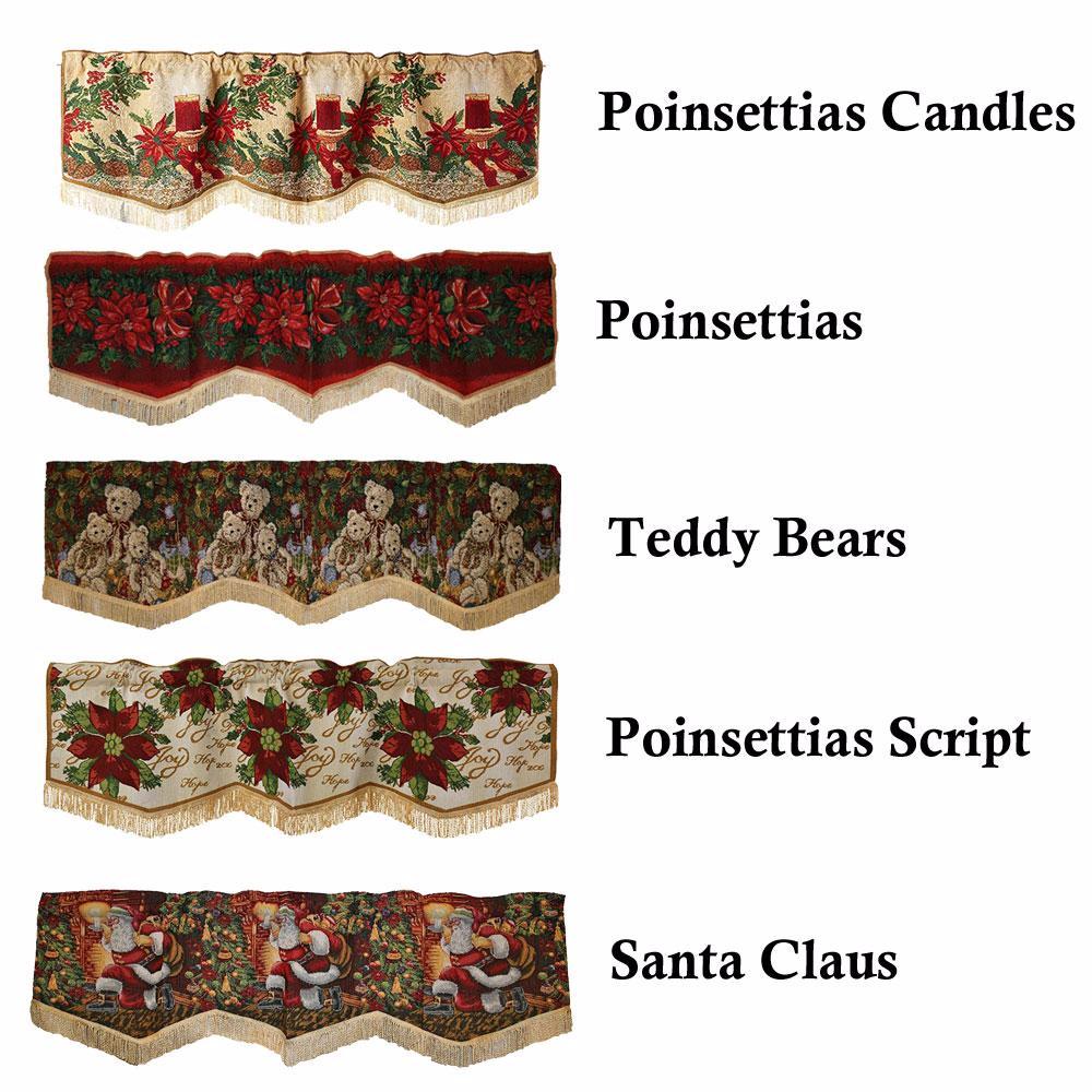 Christmas-Tapestry-Window-Valance-Zoom