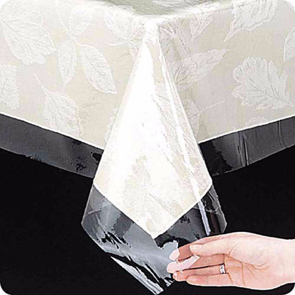 Clear Vinyl Tablecloth Protector