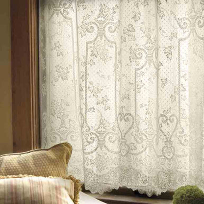 English-Ivy-Lace-Panel-And-Valance-Zoom