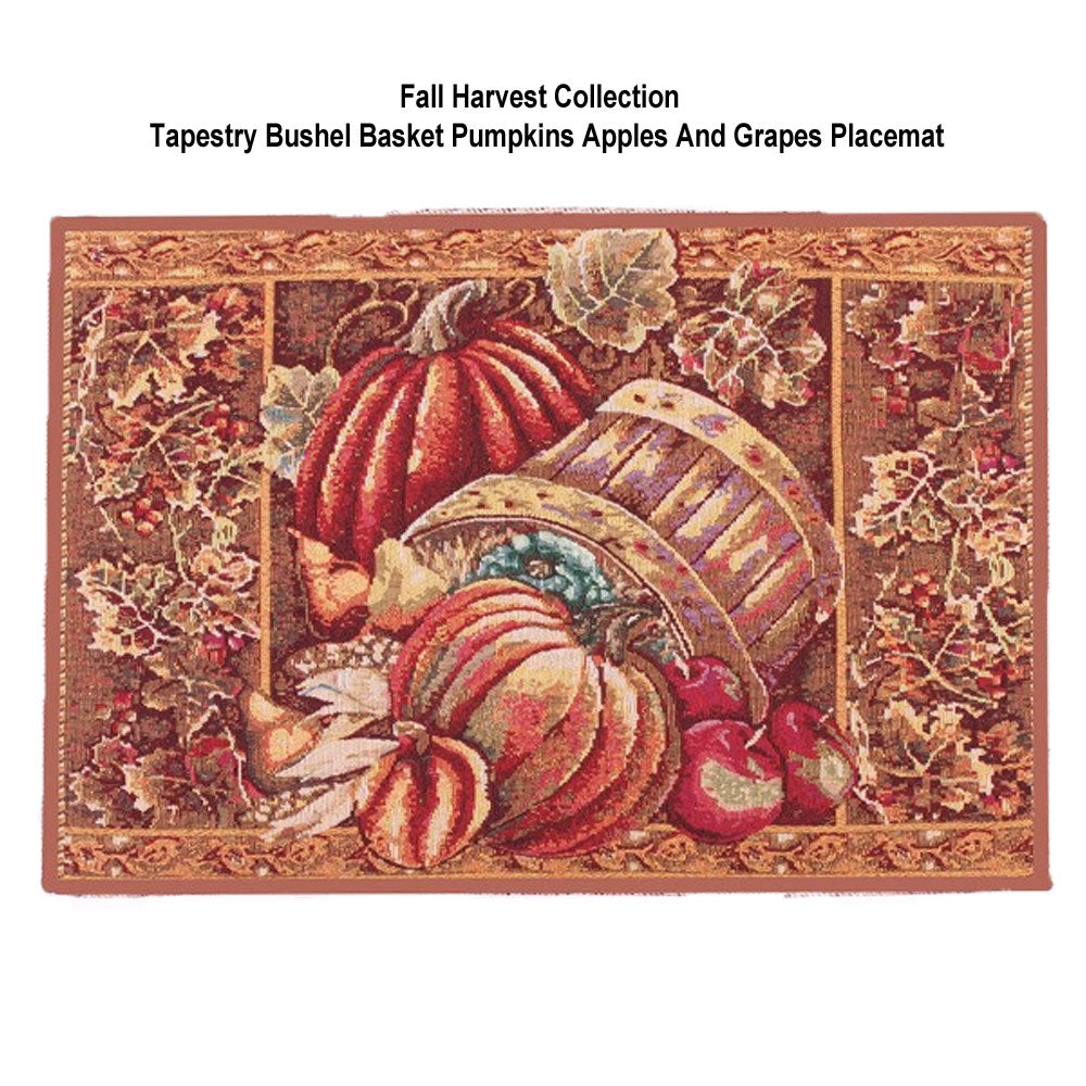 Fall Collection 13" x 19" Tapestry Placemats
