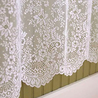 Floret Lace Shower Curtain