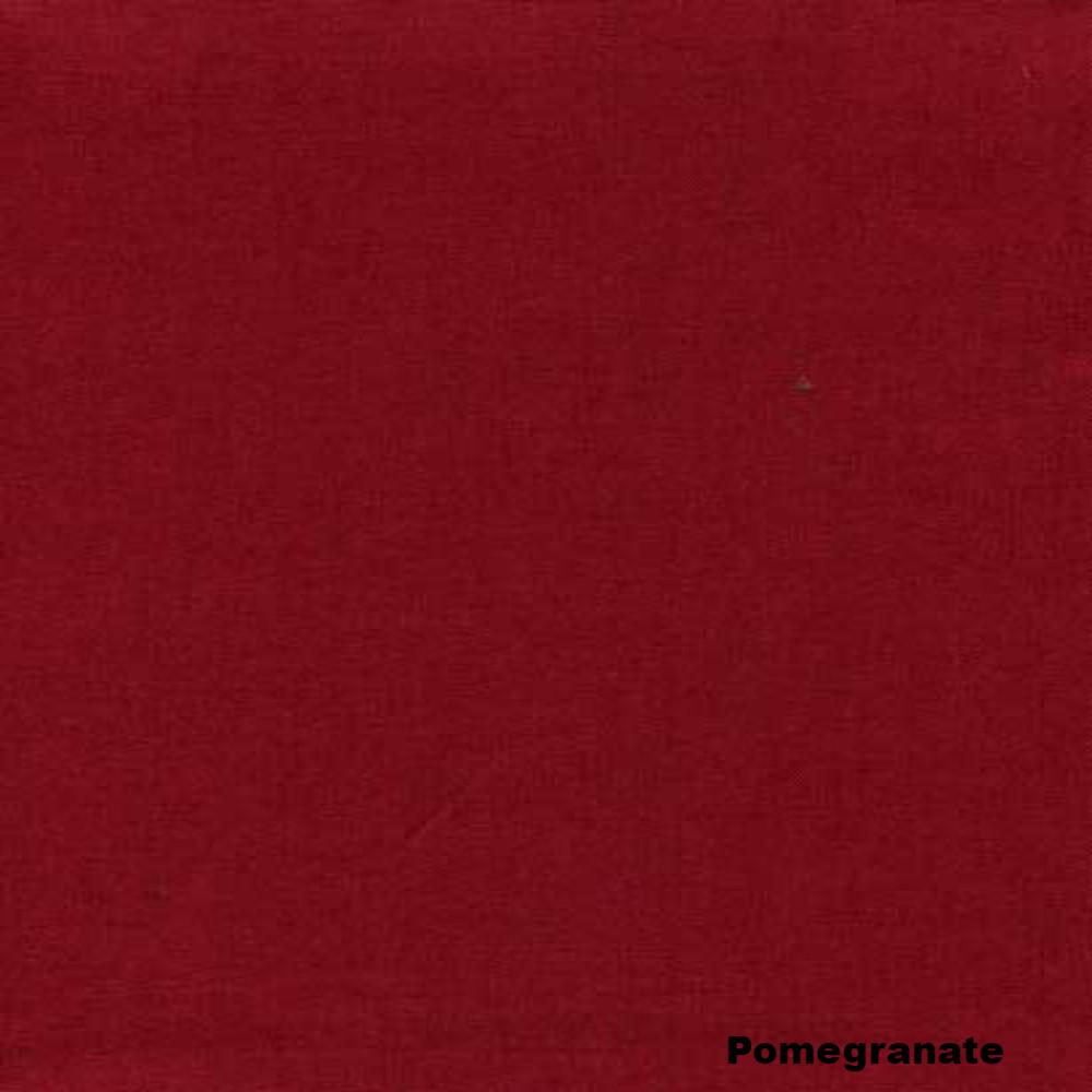 Closeup of Pomegranate Glasgow Tier Valance and Swag 