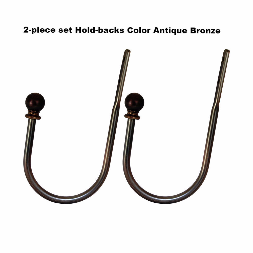 Lexington-1 inch-Diameter-Hold back-Set-Ant.Bronze-78