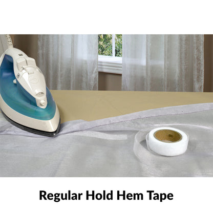 Ready-Made Curtain Iron-On Hem Tape Regular & Extra Hold