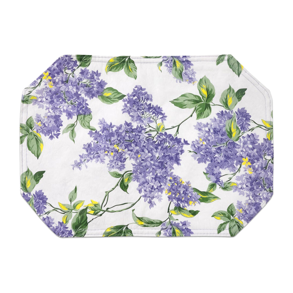 Lilac Vinyl Tablecloth