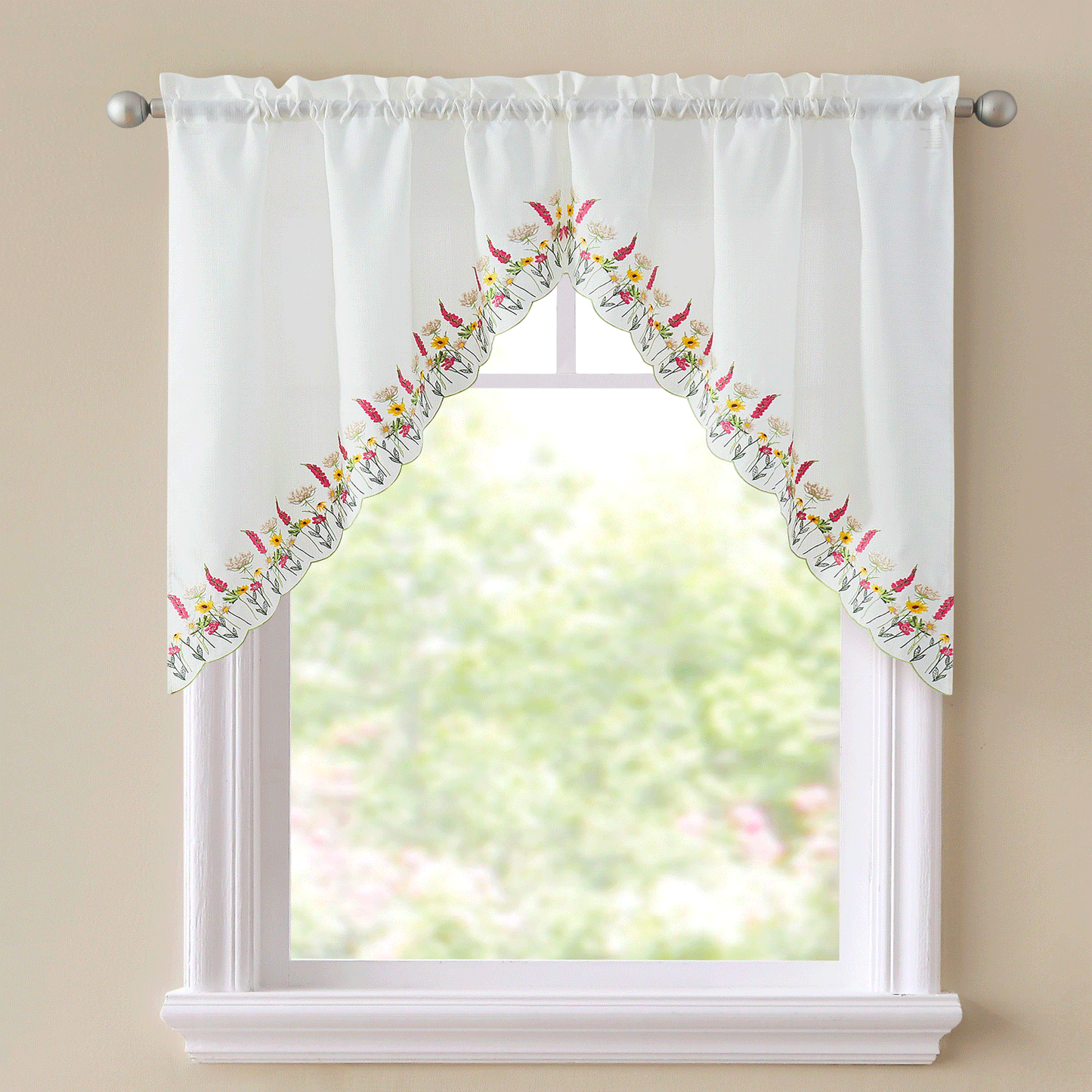 Meadow Tier Pair, Valance, or Swag Pair