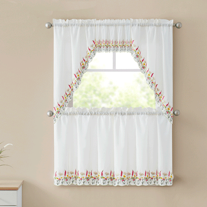 Meadow Tier Pair, Valance, or Swag Pair