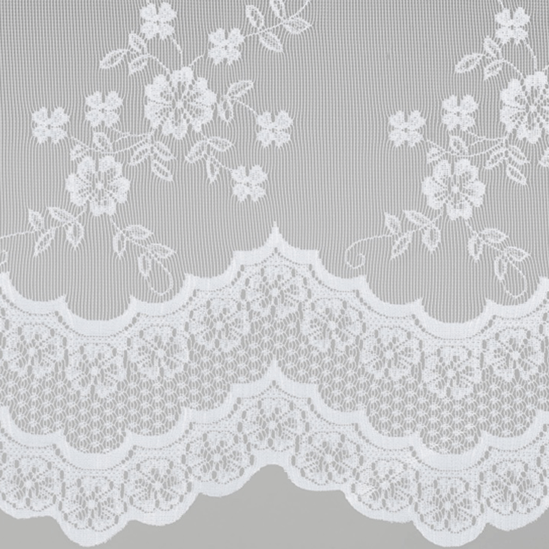 Mona Lisa Lace Tier Pair, Valance, or Swag Pair