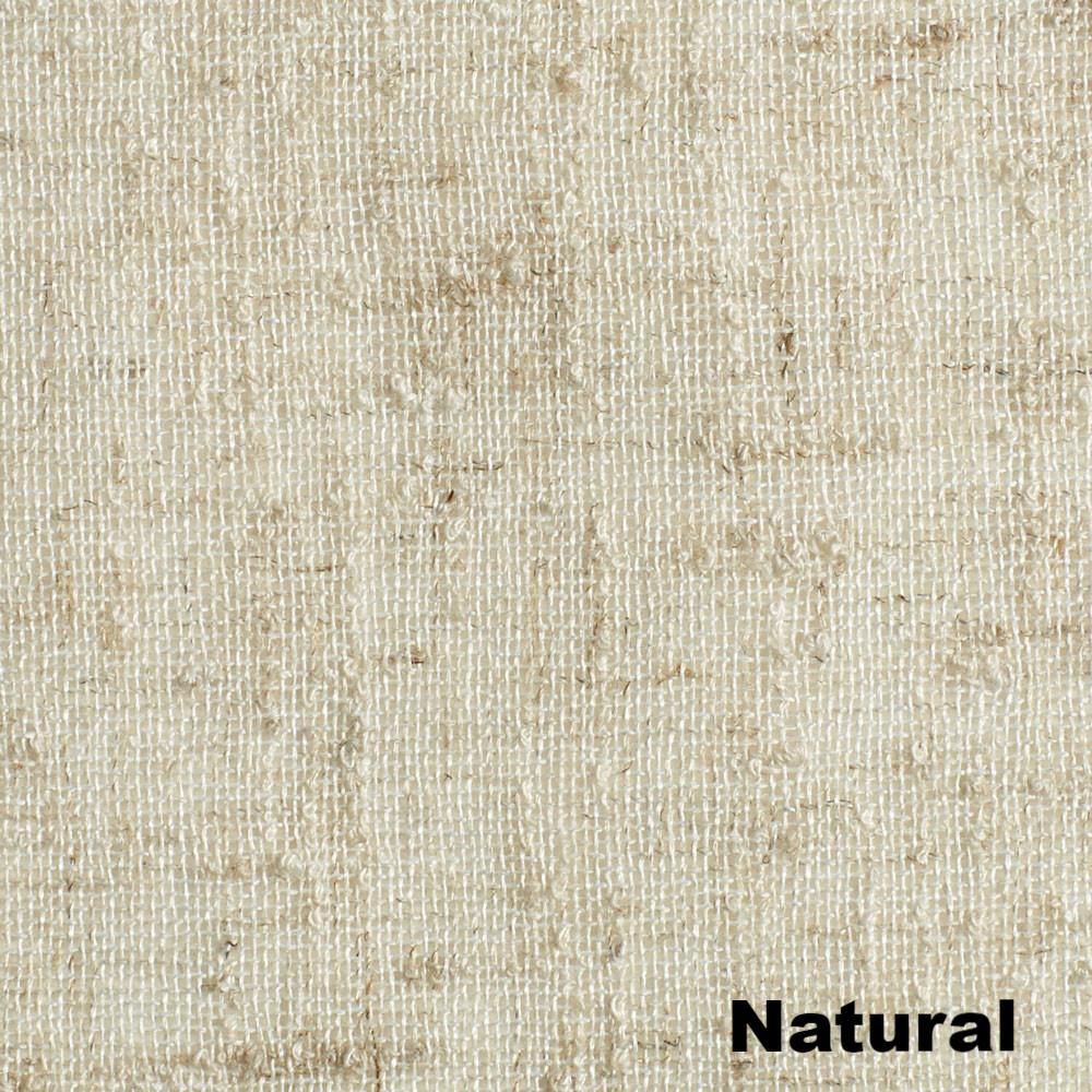 up close shot of Natural New Castle Grommet Top Patio Panel fabric