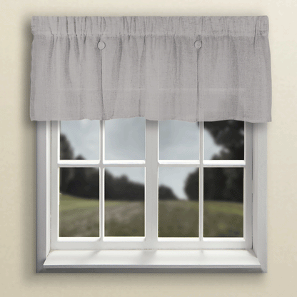 Shannon Pleated 2- Button Valance