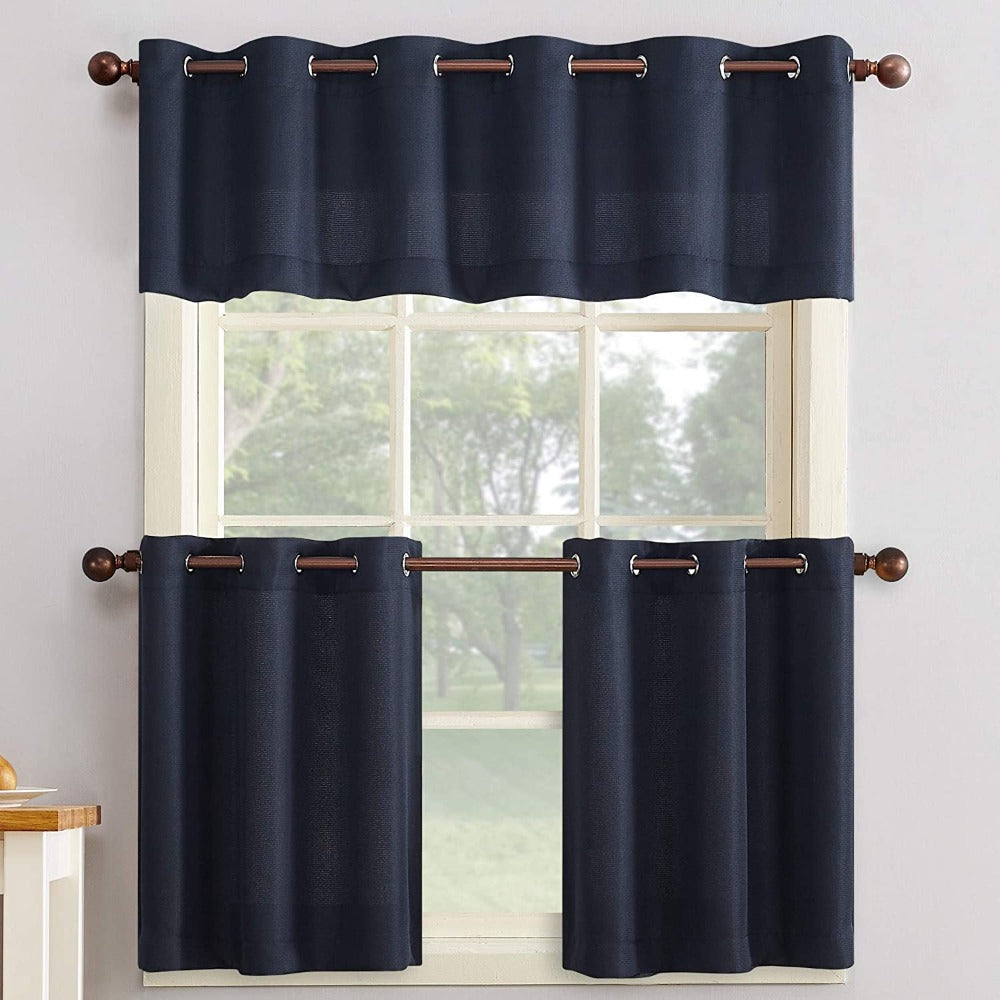 Montego Grommet Tier Pair or Valance